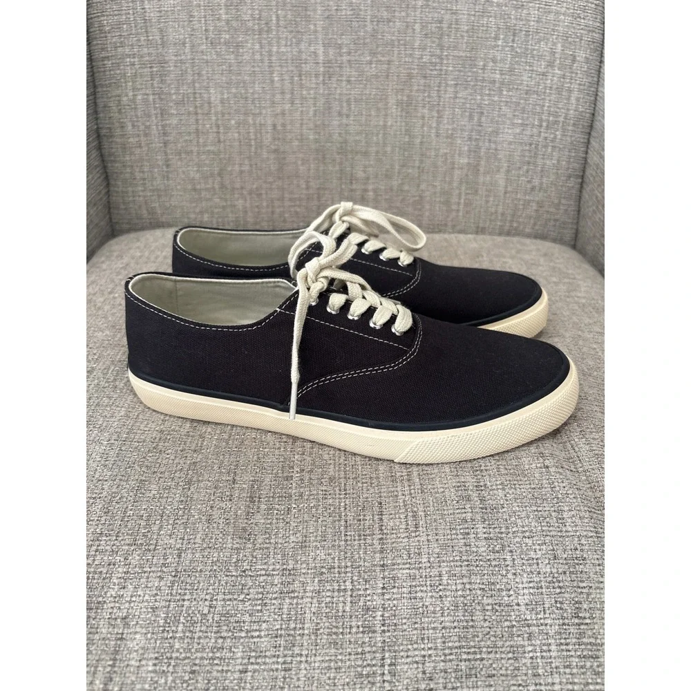 Sperry Top-Sider Classic CVO MM Black Canvas Sneakers Mens 9 109155
